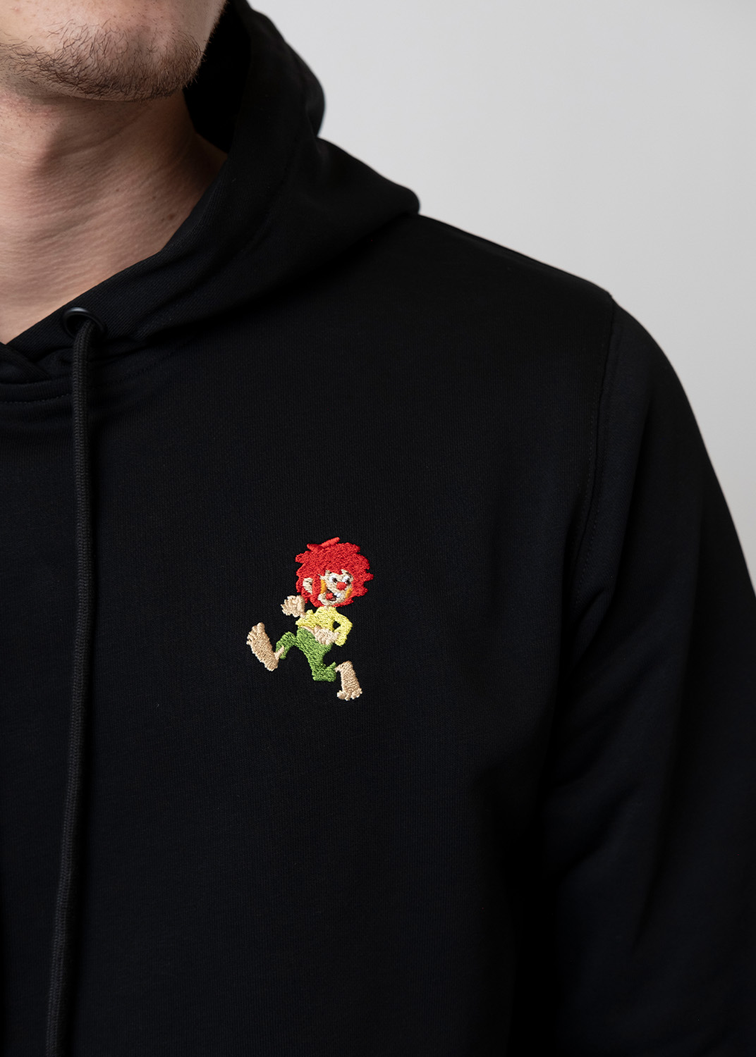 Bavarian Caps Pumuckl Hoodie "Grantig by Nature" - schwarz, unisex