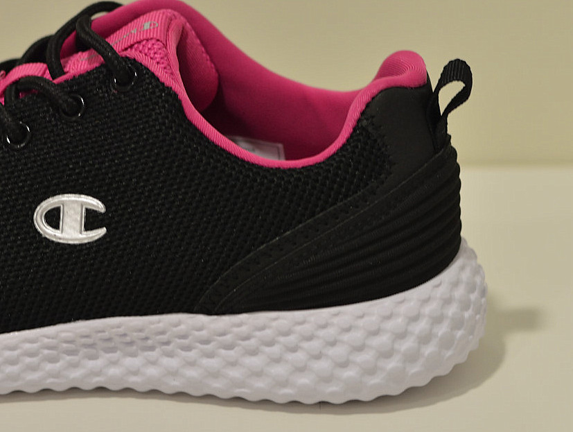 Champion Sneaker Sprint  super leichter Feizeitschuh für Damen in schwarz / pink