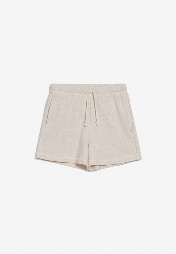 Armedangels LUZIAANA  Shorts aus Bio-Baumwoll Mix light desert melange 