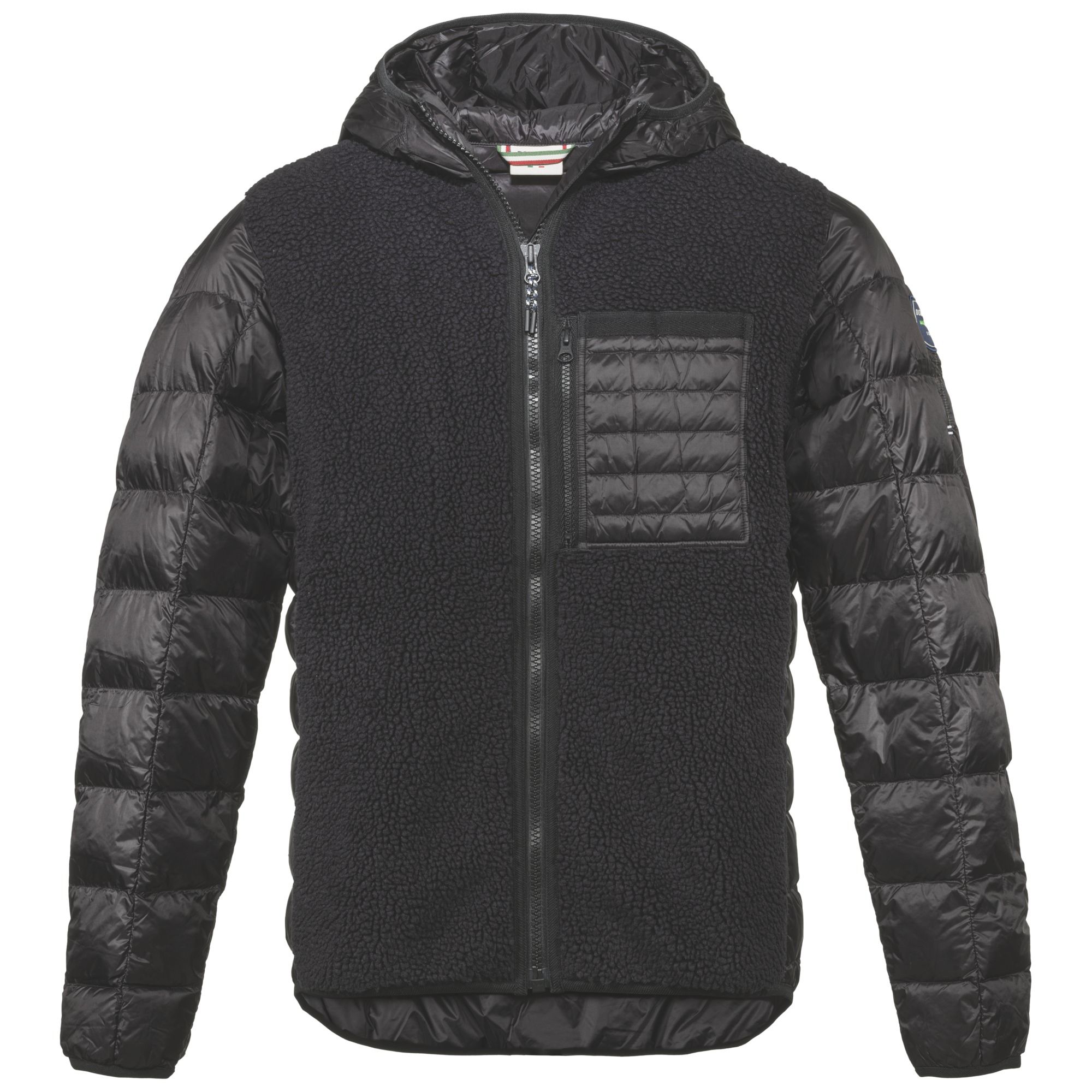 DOLOMITE Expedition Polar Jacke mit Kapuze für Herren in schwarz 